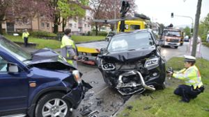 Ein 45-Jähriger richtete am Mittwochnachmittag in Bad Cannstatt großen Schaden an Foto: Andreas Rosar Fotoagentur-Stuttg
