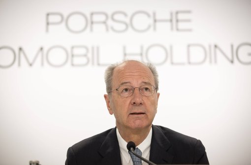 Porsche-Chef Hans Dieter Pötsch verspricht für das laufende Jahr einen Milliardengewinn. Foto: imago stock&people