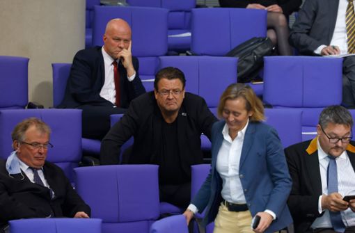 Die AfD-Fraktion im Bundestag. Foto: AFP/ODD ANDERSEN