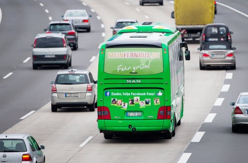 Seit 2013 ein gewohntes Bild: Fernbus im innerdeutschen Linienverkehr Foto: dpa