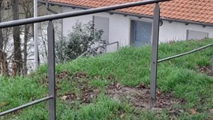 Der Vandalismus hält an: Schon wieder wurde eine Geländerstange bei der Burgruine  entfernt. Foto: Bürgerverein Hofen