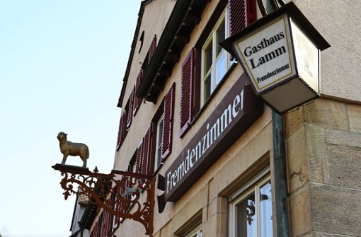 Das Gasthaus Lamm in Waldenbuch steht derzeit leer. Foto: Claudia Barner