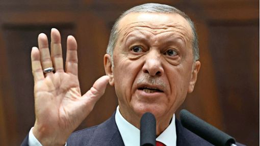 Staatschef Recep Tayyip Erdogan kommen die wirtschaftlichen Turbulenzen höchst ungelegen Foto: AFP/Adem Altan