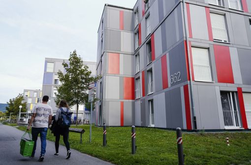 Der Bedarf ist hoch, das Angebot klein: Studentenwohnheim in Heidelberg. (Symbolfoto) Foto: dpa/Uwe Anspach