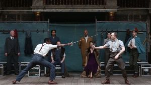Die Schauspieler des Londoner Globe-Theaters kämpfen, lieben und leiden bald auf der ganzen Welt. Foto: Getty Images Europe