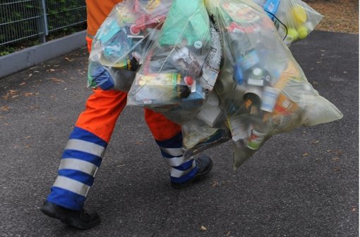 In Stuttgart fällt zu wenig Müll an. Foto: dpa