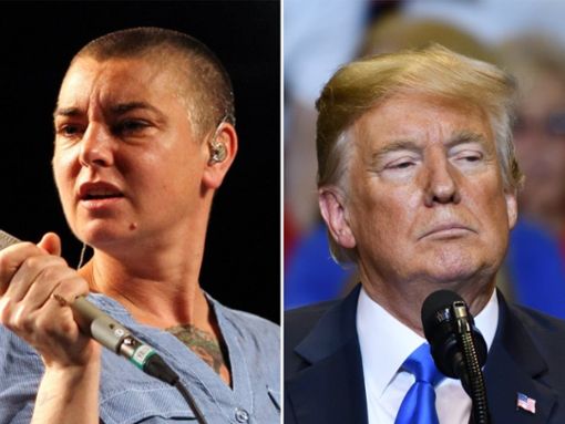 Für Sinéad OConnor war Donald Trump ein biblischer Teufel. Foto: imago images/POP-EYE / Evan El-Amin/Shutterstock.com