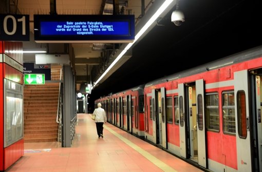 Am Mittwoch setzen die Lokführer ihren Streik fort. Von 14 Uhr bis Donnerstag 4 Uhr stehen S-Bahnen und Züge still. Foto: 7aktuell.de/