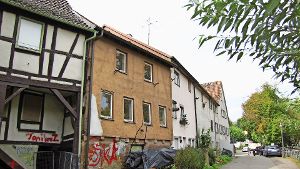 Die Häuser an der Hinteren (Foto) und Vorderen Seestraße sollen saniert werden. Foto: Barner