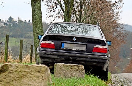 An der Kirschenallee in Hohenheim wird mitunter wild geparkt. Foto: Archiv Sägesser