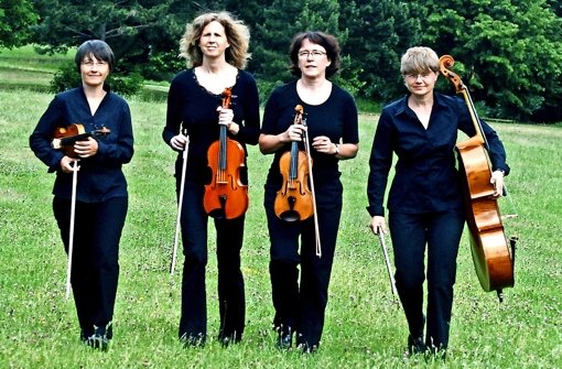Jutta Hay, Katrin Hable, Ute Niklaus und Stefanie Strobel (von links) bilden zusammen das Hay-Quartett. Foto: privat/Dorothea Schulz