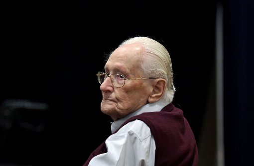 Verurteilt wegen Beihilfe zum Mord in Auschwitz: Oskar Gröning Foto: AFP