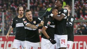 Der VfB besiegt Freiburg mit 4:1 - Klicken Sie sich durch die Noten für die Roten Foto: Pressefoto Baumann