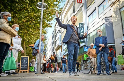 Hannes Rockenbauch will den öffentlichen Raum aufwerten. Foto: Lichtgut/Julian Rettig