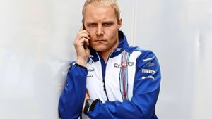 Williams-Fahrer Valtteri Bottas steht anscheinend auf der Wunschliste bei Ferrari als Nachfolger für Kimi Räikkönen Foto: Getty