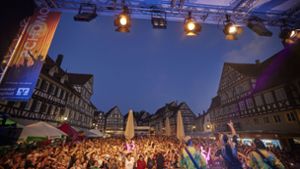 Auch auf dem Schorndorfer Marktplatz wird im Sommer wieder gefeiert. Foto: Gottfried Stoppe