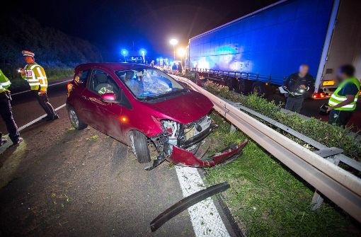 Die Frau hatte die Kontrolle über ihren Wagen verloren. Foto: 7aktuell.de/Simon Adomat