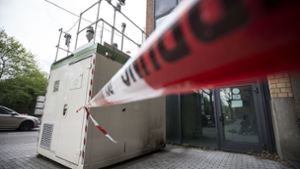 Neue Schadstoff-Messstation am Neckartor installiert