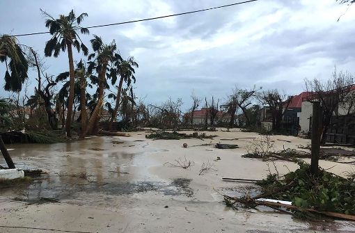 Hurrikan „Irma“ wütet über der Karibik. Foto: FACEBOOK