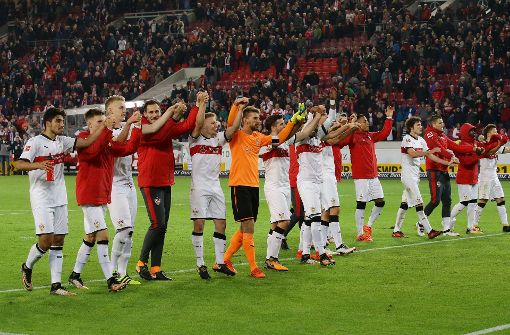 Das 3:0 gegen den SC Freiburg war der bislang höchste Saisonsieg für den VfB. Foto: Pressefoto Baumann