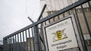 Am Stuttgarter Oberlandesgericht findet ein mit Spannung erwarteter Terror-Prozess statt. Foto: dpa