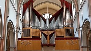 Die 57 Jahre alte Rieger-Orgel  ist das Schmuckstück der Kirche. Foto: Erwin Kieninger