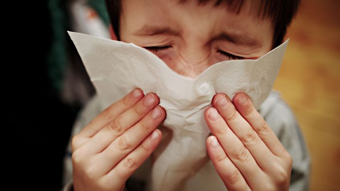 Warum so viele Kinder erkältet sind