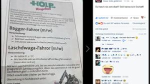Diese Stellenanzeige auf Schwäbisch wurde Anfang des Jahres zum viralen Hit. Foto: Screenshot Facebook / World Breschdleng Federation