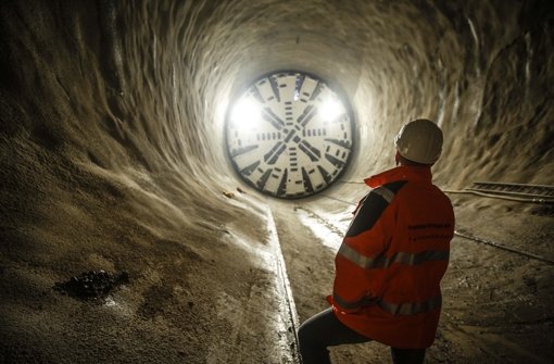 Nicht nur die Arbeiten im Fildertunnel beeinflussen den gesamten Filderbereich, sondern auch die an der Rohrer Kurve. Foto: Leif Piechowski