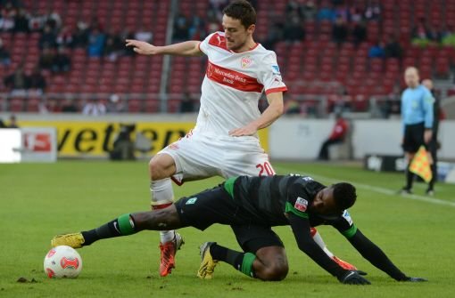 Beim Spiel gegen Werder Bremen hat sich Christian Gentner verletzt. Foto: dpa
