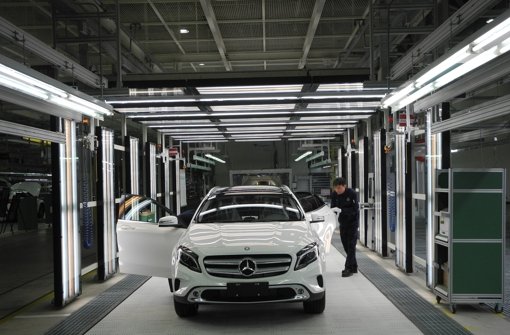 Mercedes verkauft viele Autos, das erhöht den Gewinn des Daimler-Konzerns Foto: dpa