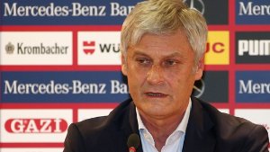 Armin Veh hat fertig. Beim VfB Stuttgart ist er nicht mehr länger Trainer der Profi-Mannschaft.  Foto: Pressefoto Baumann