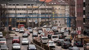 Ein kritischer Punkt in der Stadt: Die Baustelle am Neckartor. Foto: Lichtgut/Max Kovalenko