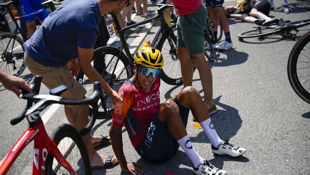 Tour de France: Zuschauer löst Massensturz aus