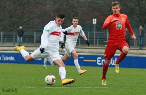 Auch Dijon Ramaj (hier gegen Kaiserslautern) blieb im Spiel gegen den 1. FSV Mainz 05 ohne Torerfolg. Foto: Lommel