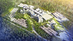 Das geplante neue US-Militärkrankenhaus bei Weilerbach in der Pfalz soll auch in künftigen Krisen verwundete US-Soldaten versorgen. Foto: US-Militär