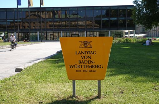 Im Landtag von Baden-Württemberg wurden Zugangsrechte eingeschränkt. Foto: dpa/Felix Schröder