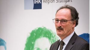 Andreas Richter ist seit 1998 Hauptgeschäftsführer der IHK Region Stuttgart. Am 20. April soll sein Nachfolger gewählt werden. Foto: Lichtgut/Achim Zweygarth