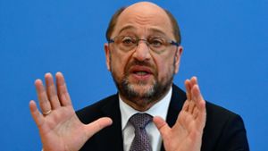 Martin Schulz hat am Dienstag angekündigt, dass die SPD über die Homo-Ehe im Bundestag abstimmen lassen will. Foto: AFP