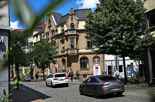 Für Autos ist bald Schluss: Die Ritterstraße wird Ende November  zur Fußgängerzone. Foto: Ines Rudel
