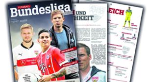 64 Seiten prall gefüllte zum Start der Fußballsaison: Unser Bundesliga-Magazin Foto: StZN