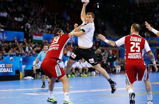 Das Vergnügen im Livestream während der Handball-WM zwischen Deutschland und Ungarn währte auf der Seite der DKB nur kurz. Foto: AFP