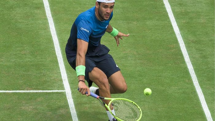 Matteo Berrettini wechselt vom Wimbledon-Rasen auf den Laufsteg