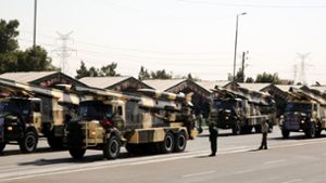 Am Freitag hat der Iran eine große Militärparade abgehalten. Foto: Getty