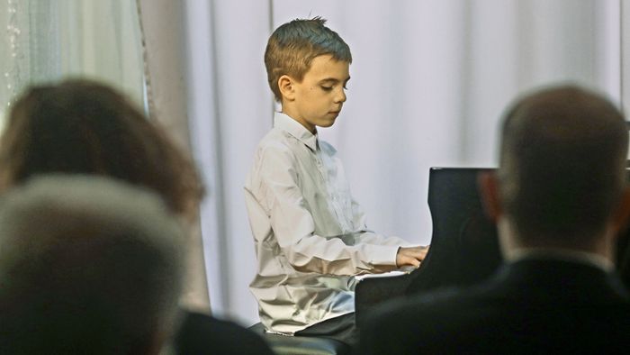 Junge  Instrumentalisten beeindrucken  Zuhörer bei Preisträgerkonzert