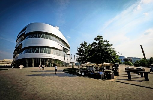 Vom 8. bis zum 13. März dürfen BMW-Mitarbeiter kostenlos ins Mercedes-Benz-Museum. Foto: Lichtgut/Leif Piechowski