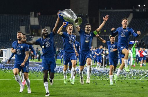 Der FC Chelsea gewinnt das Champions-League-Finale. Foto: AFP/DAVID RAMOS