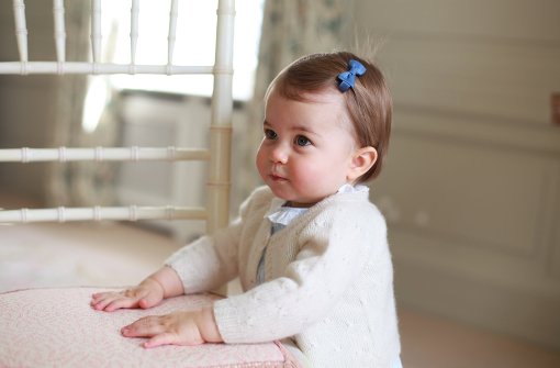 Die Aufnahmen von Charlotte hat Mutter Kate im April auf ihrem Landsitz gemacht. Klicken Sie sich durch unsere Bildergalerie. Foto: Kensington Palace
