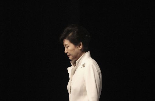 Park Geun Hye, die südkoreanische Ex-Präsidentin, könnte wegen Korruptionsvorwürfen in Untersuchungshaft kommen. Foto: AP