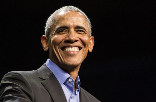 Barack Obama freut sich über Joe Bidens Sieg bei der US-Wahl. (Archivbild) Foto: dpa/Ashlee Rezin